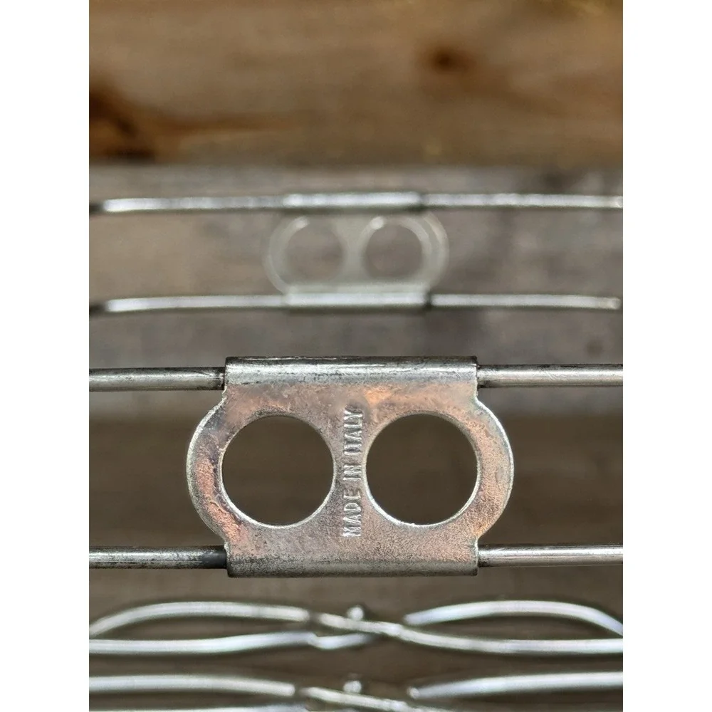 Vintage ROSTI Expandable Chrome Trivet Casserole Dish Holder - expands 8